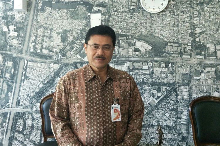 Asisten Sekretaris Daerah bidang Pemerintahan DKI Jakarta Bambang Sugiyono di Balai Kota DKI Jakarta, Jumat (17/11/2017). 