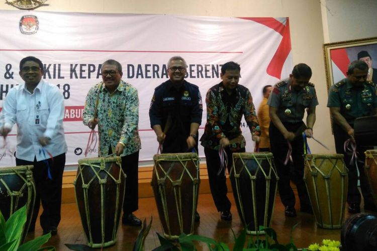 Komisi Pemilihan Umum (KPU) meluncurkan jadwal resmi tahapan Pilkada Serentak 2018, pada hari ini Rabu (14/6/2017). Pilkada Serentak 2018 akan diikuti 171 daerah.