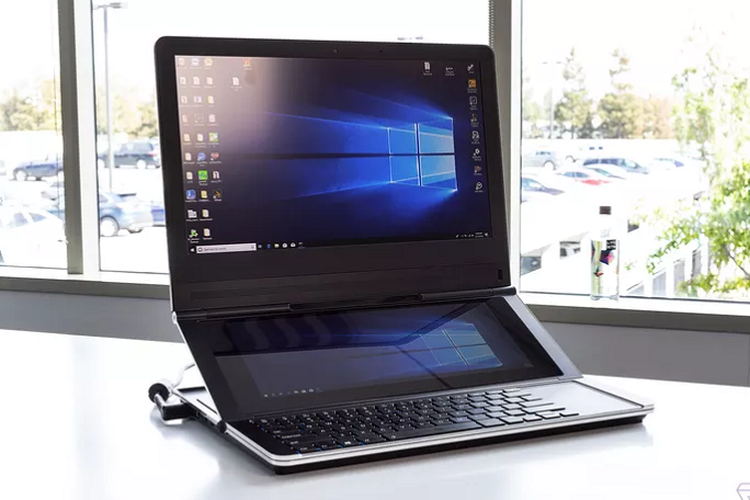 Purwarupa Honeycomb Glacier, laptop gaming dua layar dari Intel