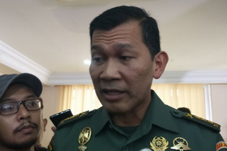 Kapendam Jaya Kolonel Kristomei Sianturi di Mapolda Metro Jaya, Jumat (14/12/2018).
