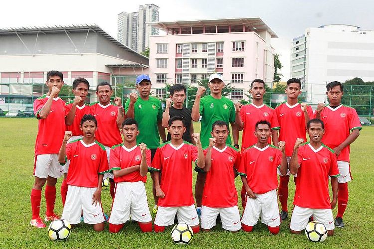 Tim sepakbola Indonesia ke ASEAN Paragames 2017