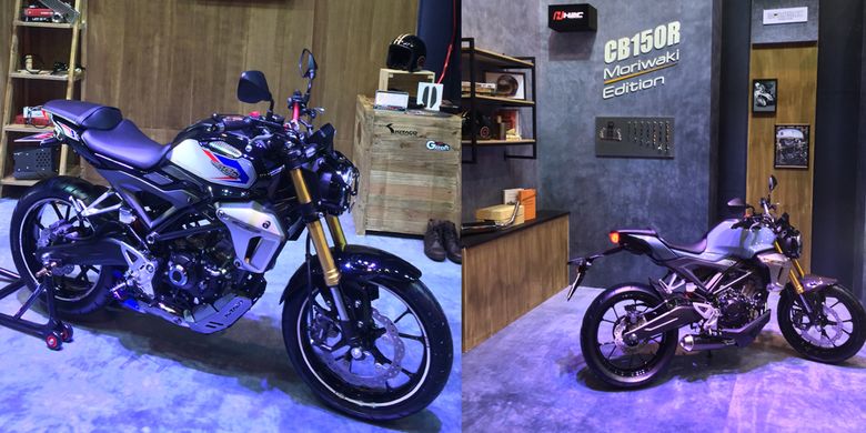 Honda CB150R ExMotion Moriwaki dan Cafe Racer