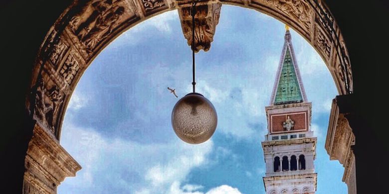 Menara San Marco di Venesia, Italia.