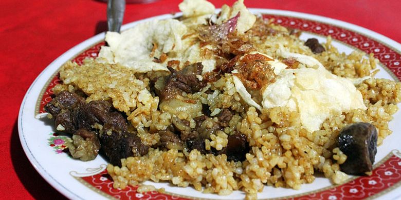 Nasi Goreng Kambing di Kebon Sirih.
