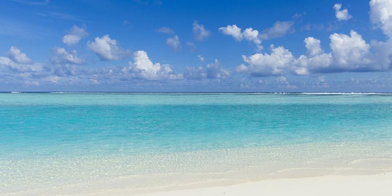 Pantai di Niyama Private Islands, Maladewa.