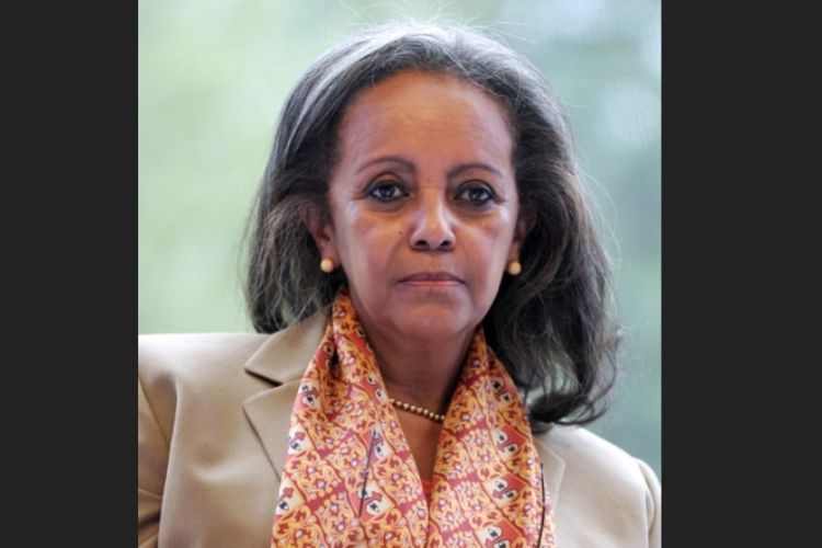 Diplomat Sahle-Work Zewde, yang ditunjuk sebagai presiden perempuan pertama Etiopia.