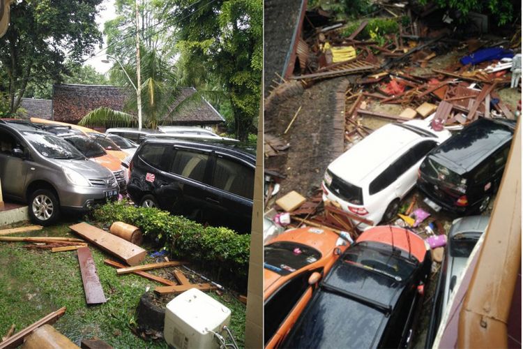 Komunitas Nissan Grand Livina ikut menjadi korban tsunami Banten