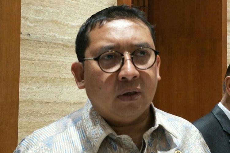 Wakil Ketua Umum Partai Gerindra Fadli Zon di Kompleks Parlemen Senayan, Jakarta, Jumat (17/5/2019). 