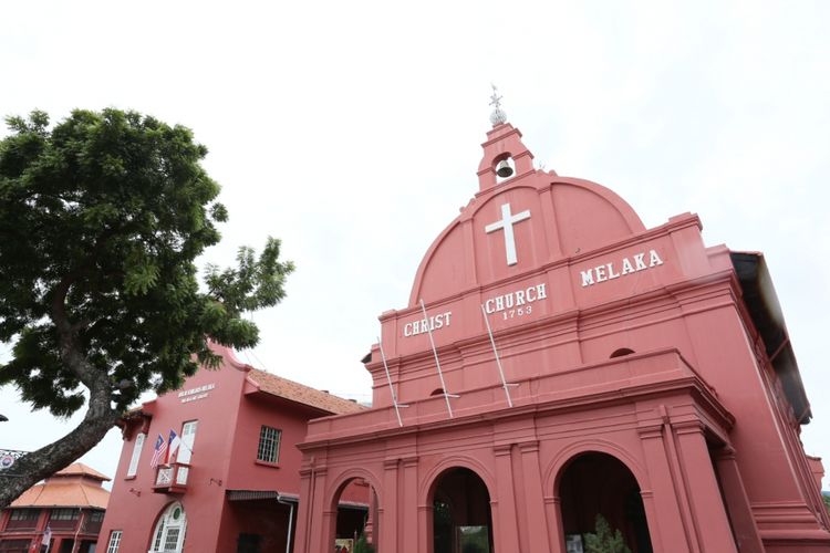 Gereja bersejarah di Kota Melaka Malaysia