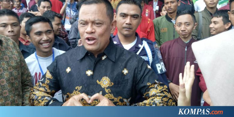 Gatot Nurmantyo Keberatan Fotonya Digunakan Tim Prabowo-Sandi di Solo