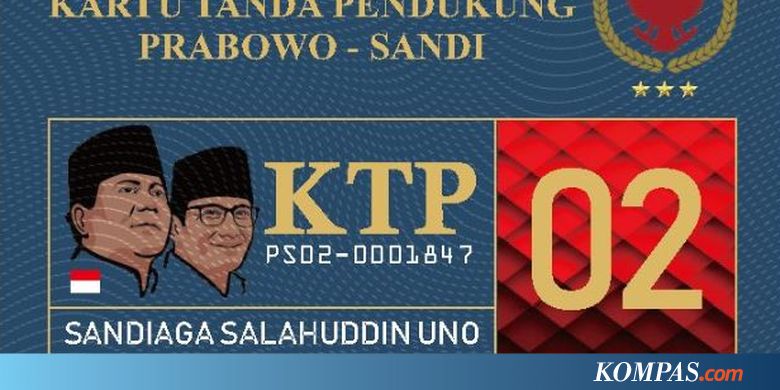 [KLARIFIKASI] Penjelasan Gerindra soal KTP Prabowo-Sandiaga