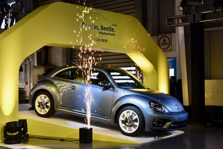 Edisi produksi terakhir dari VW Beetle