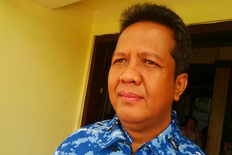Ketua DPC Partai Demokrat Kota Solo Supriyanto di Solo, Jawa Tengah, Jumat (5/1/2018).