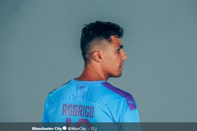 Rodrigo Hernandez Cascante alias Rodri, resmi bergabung dengan Manchester City.
