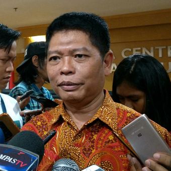 Kepala Biro Hukum dan Humas MA, Abdullah ketika ditemui di Media Center, MA, Jakarta, Jumat (12/1/2018). 