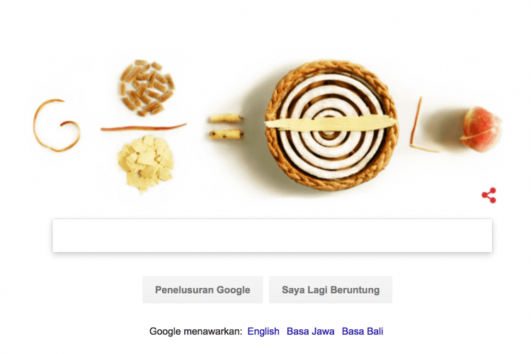 Google Doodle Pi Day.