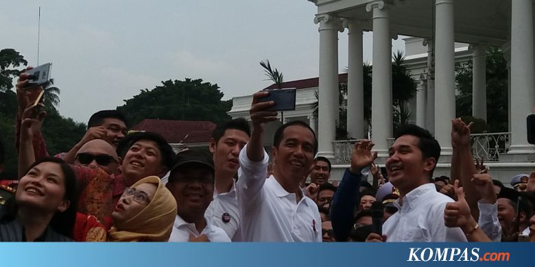 Hari Sumpah Pemuda, Jokowi "Sulap" Istana Bogor Jadi 