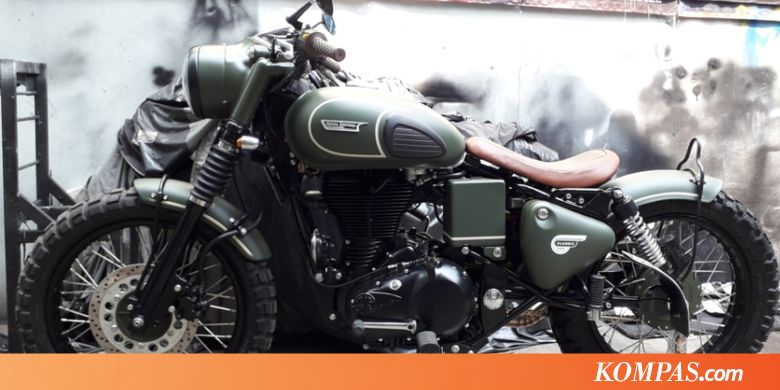 Berikut Detail Ubahan Motor Custom Terbaru Putra Jokowi 
