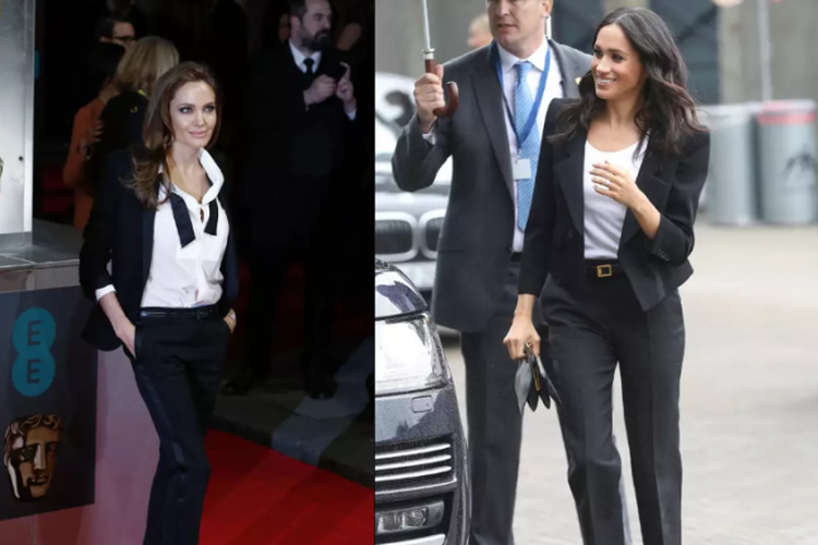 Meghan Markle dan Angelina Jolie