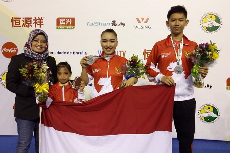Kontingen Wushu Indonesia Raih 10 Medali pada Kejuaraan Dunia Junior Kontingen Wushu Indonesia Raih 10 Medali pada Kejuaraan Dunia Junior
