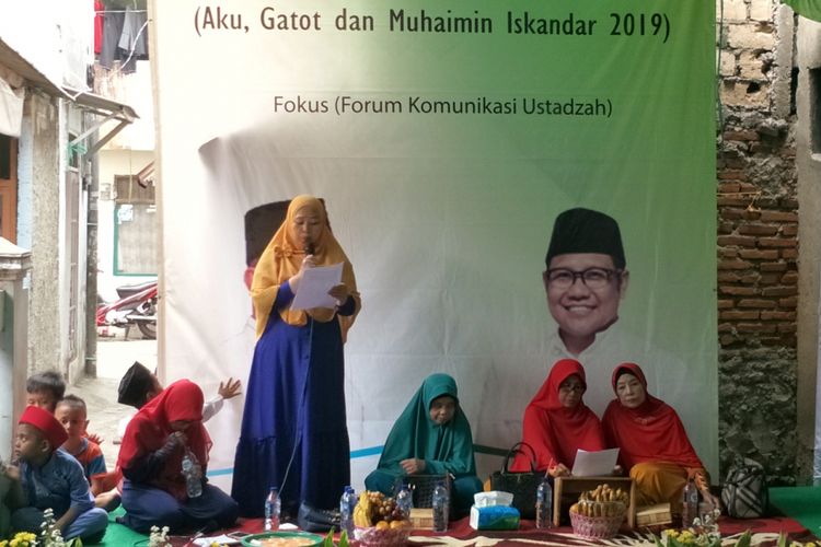 Forum Komunikasi Ustazah (Fokus) mendeklarasikan dukungan kepada mantan Panglima TNI  Gatot Nurmantyo dan Ketua Umum Partai Kebangkitan Bangsa (PKB) Muhaimin Iskandar atau Cak Imin sebagai capres-cawapres di pemilihan presiden (Pilpres) 2019 mendatang. 