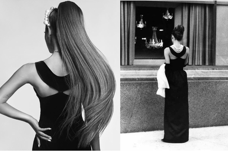 Ariana Grande menjadi modle untuk kampanye Givenchy terbaru
