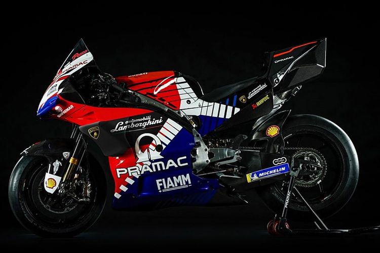 Pramac Ducati mendapatkan sponsor baru di GP Amerika yakni Lamborghini