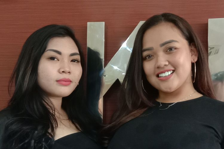 Duo Semangka menyambangi kantor KPAI di Menteng, Jakarta Pusat, Kamis (22/8/2019).