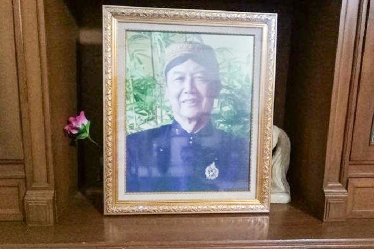 Foto Paman Jokowi, Mulyono Herlambang semasa masih hidup, di Dusun Darmosari, Rt: 02/Rw 07, Gayam Sukoharjo, Kamis (3/1/2019).