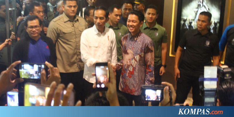 Kunjungan ke Malang, Jokowi Sempatkan Nonton Film Komedi ...