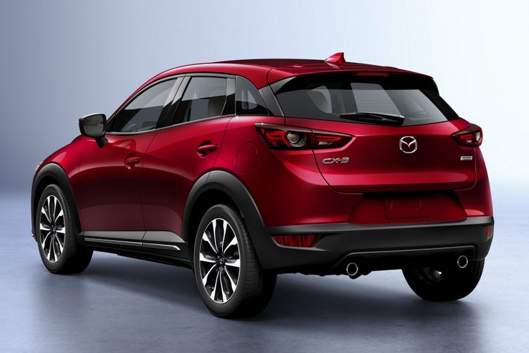 Mazda CX-3 facelift diperkenalkan di New York Auto Show 2018.