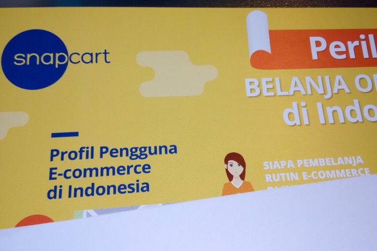 Survei online Snapcart pada Januari 2018 menjaring 6.123 responden yang mewakili seluruh Indonesia. Pembelanja rutin e-commerce mayoritas kaum perempuan sebanyak 65 persen.