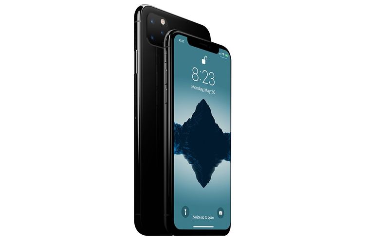 Ilustrasi Render iPhone 11