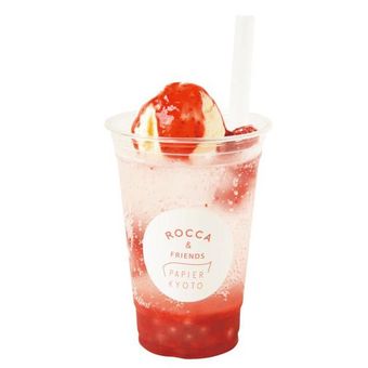 Tapioca Soda Float Strawberry