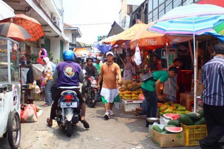 Ilustrasi pasar tradisional