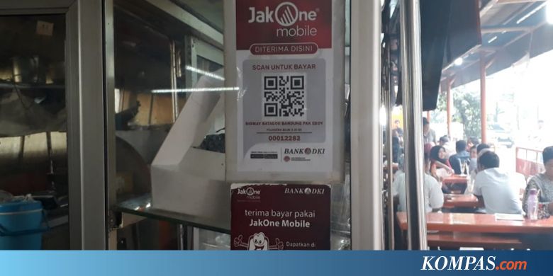 Pedagang UKM di Blok S Terima Pembayaran via Go-Pay 