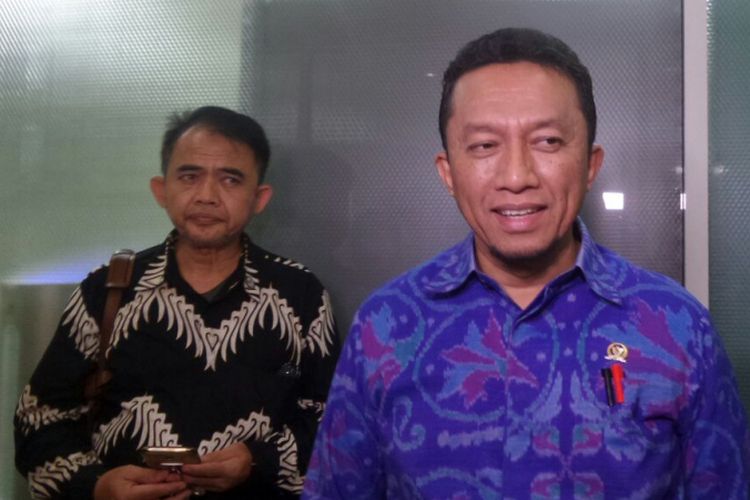 Wakil Ketua Fraksi PKS Tifatul Sembiring di Kompleks Parlemen, Senayan, Jakarta, Senin (4/9/2017).