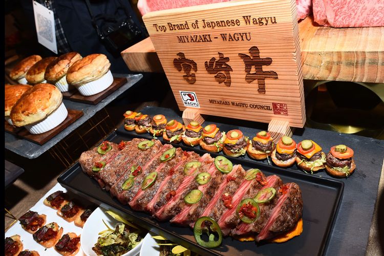 Wagyu Miyazaki, daging sapi kualitas unggul dari Jepang. 