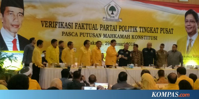 Lolos di Pusat, Golkar Persiapkan Verifikasi Faktual di Daerah