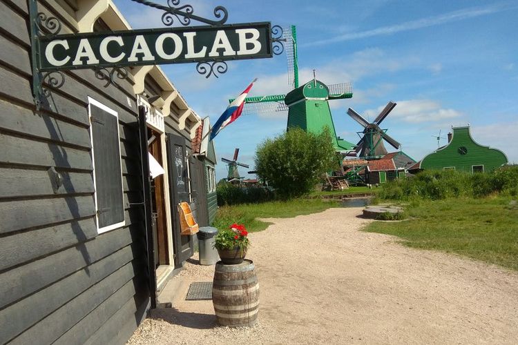
Zaanse Schans di Belanda.