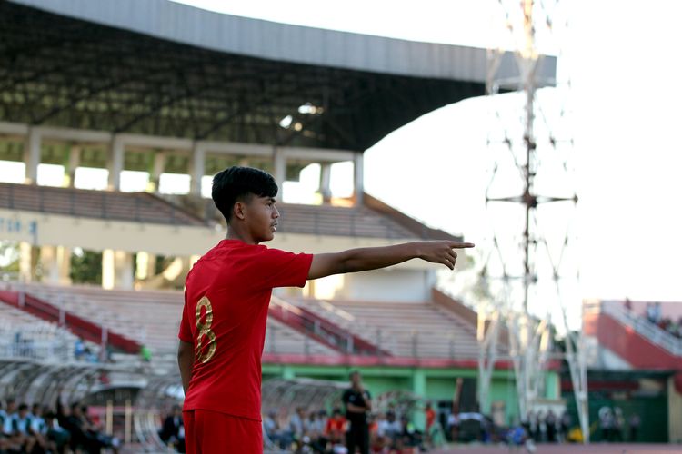 Pemain Timnas Indonesia U-19, David Maulana.
