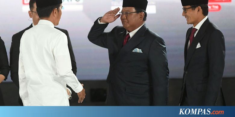 Situng KPU 42,63 Persen: Jokowi-Ma'ruf 56,38 Persen, Prabowo-Sandiaga 43,62 Persen - KOMPAS.com