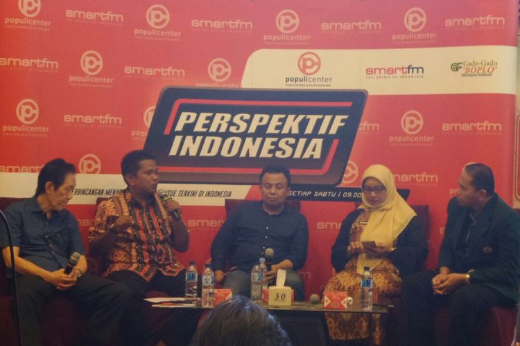 Diskusi terkait peredaran obat PCC dalam Perpektif Indonesia yang dilaksanakan di bilangan Menteng, Jakarta Pusat, Sabtu (16/9/2017).