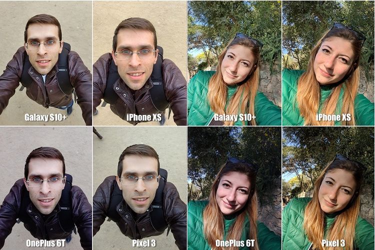 Membandingkan Hasil Selfie Galaxy S10 Plus Iphone Xs Google