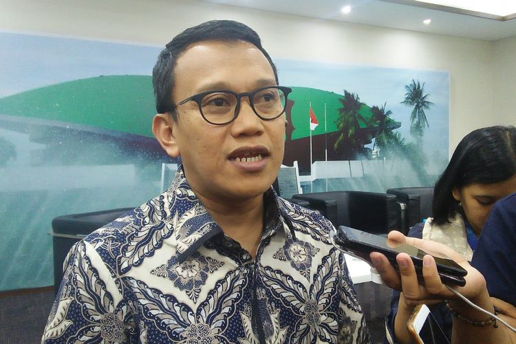 Ketua DPP PKB Abdul Kadir Karding, di Kompleks Parlemen, Senayan, Jakarta, Jumat (5/7/2019)