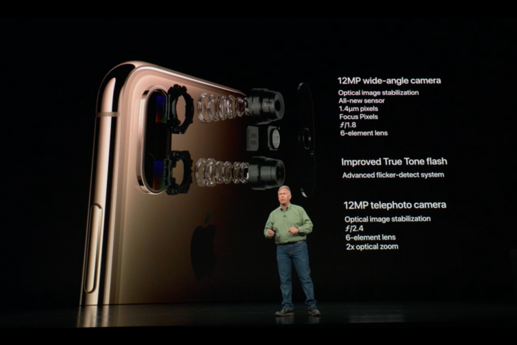 Dual-camera di iPhone XS dan XS Max