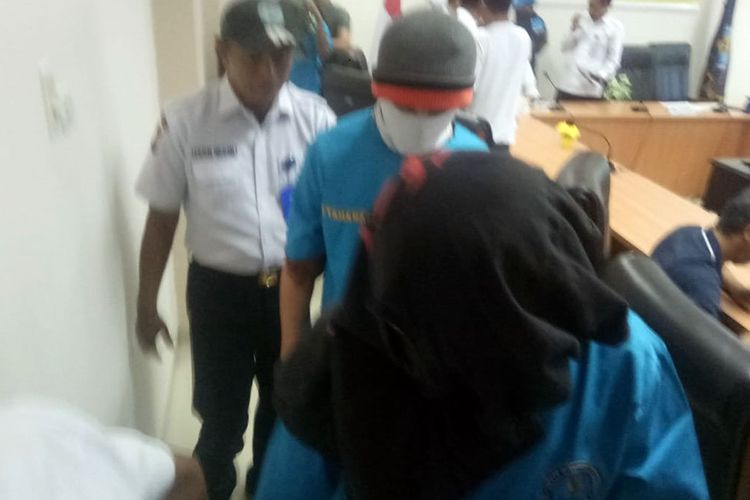BNNP Maluku Utara berhasil menangkap empat tersangka kasus narkoba jenis sabu, Selasa (28/05/2019)
