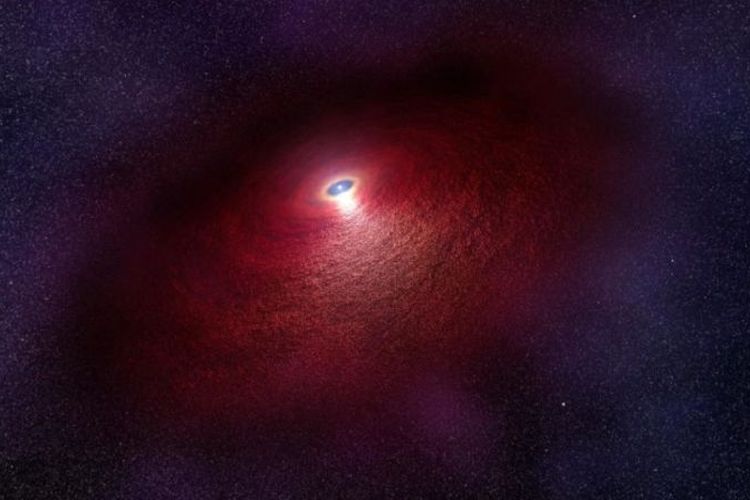 ilustrasi bintang neutron