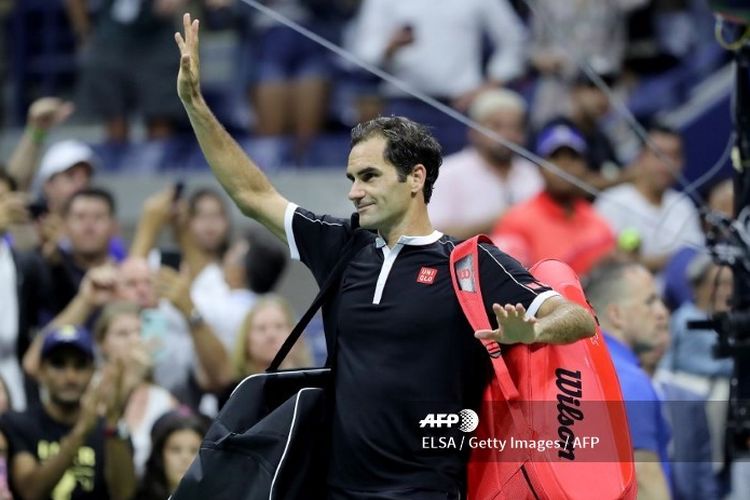 Petenis unggulan ketiga, Roger Federer tersingkir dari US Open lewat drama lima set pada babak 16 besar melawan Grigor Dimitrov.