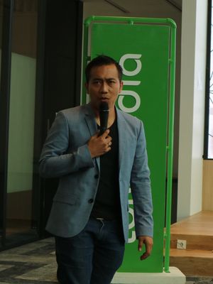 Ketua Umum Asosiasi Nutritionis Olahraga dan Kebugaran Indonesia (ANOKI), Mury Kuswari, S.Pd, M.Si pada konferensi pers L-Men of The Year 2019 di Kuningan, Jakarta Selatan, Rabu (27/3/2019). 